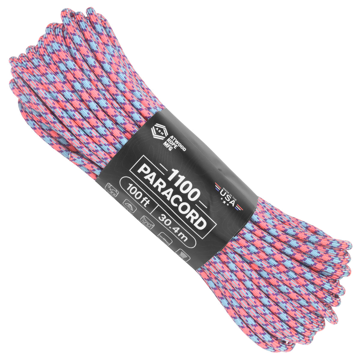 1100 Paracord Cotton Candy 100ft