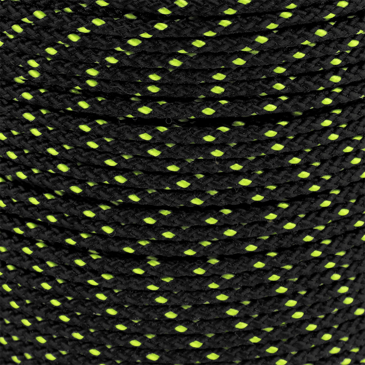 1 16 Black with neon green tracer Closeup