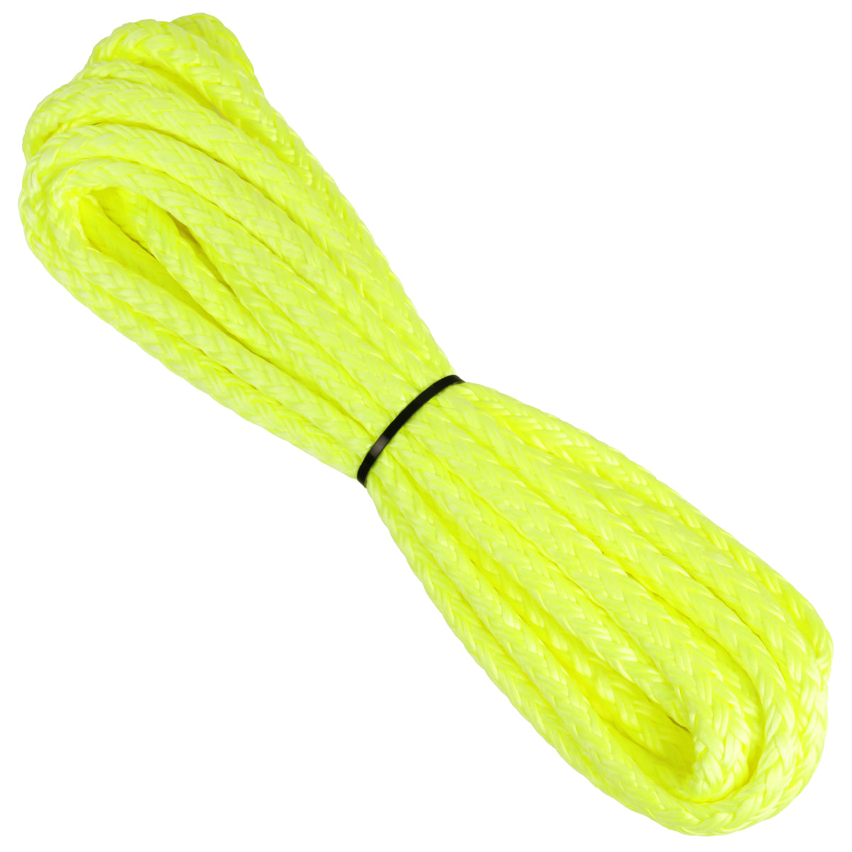 1 2 Paladin Winch Line Extensions Neon Yellow
