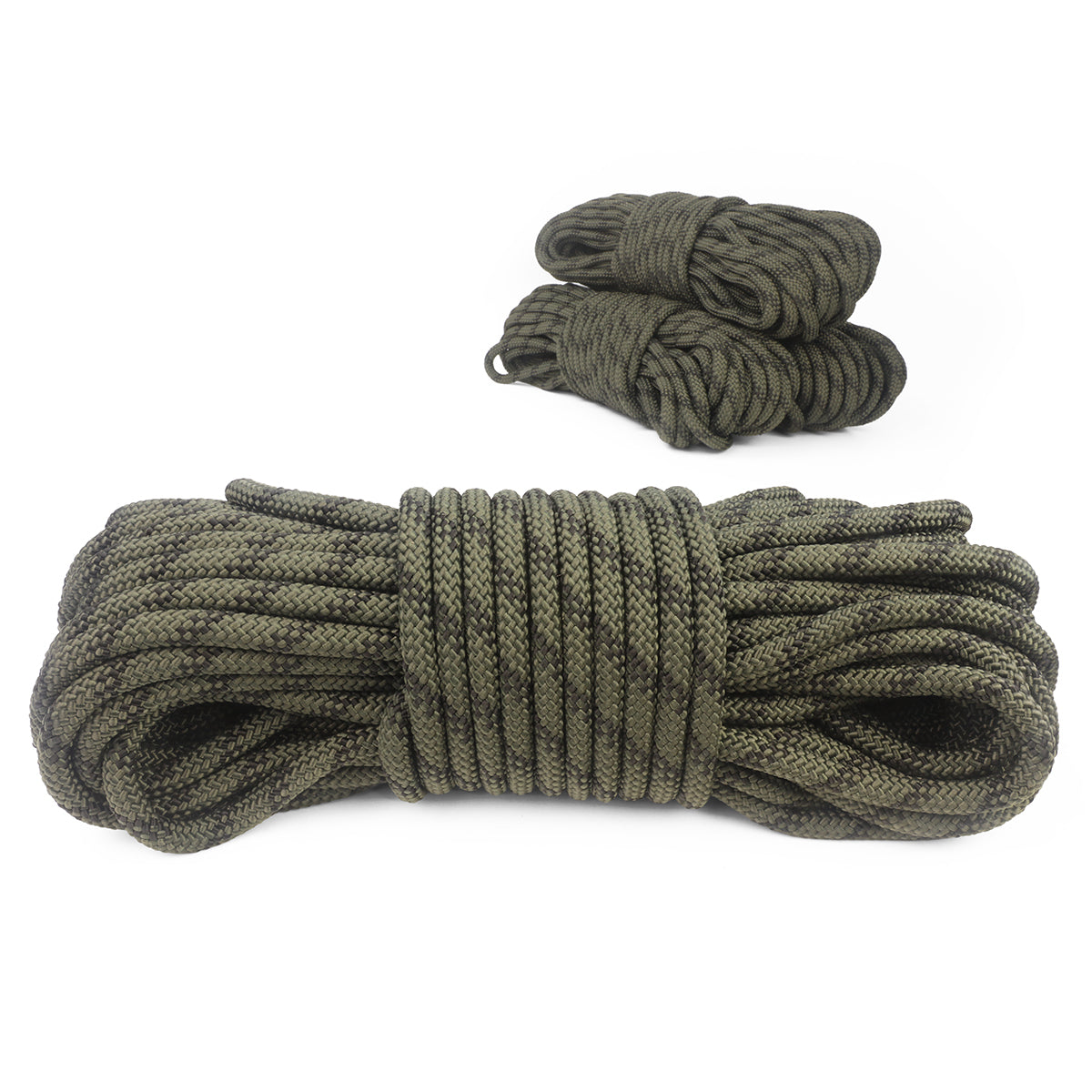1 2 Utility Rope 100ft Dark Camo Closeup