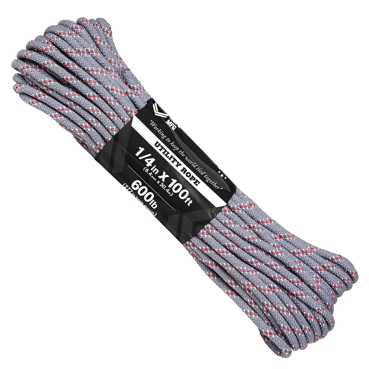 1 4 Grey with red and white tracer
