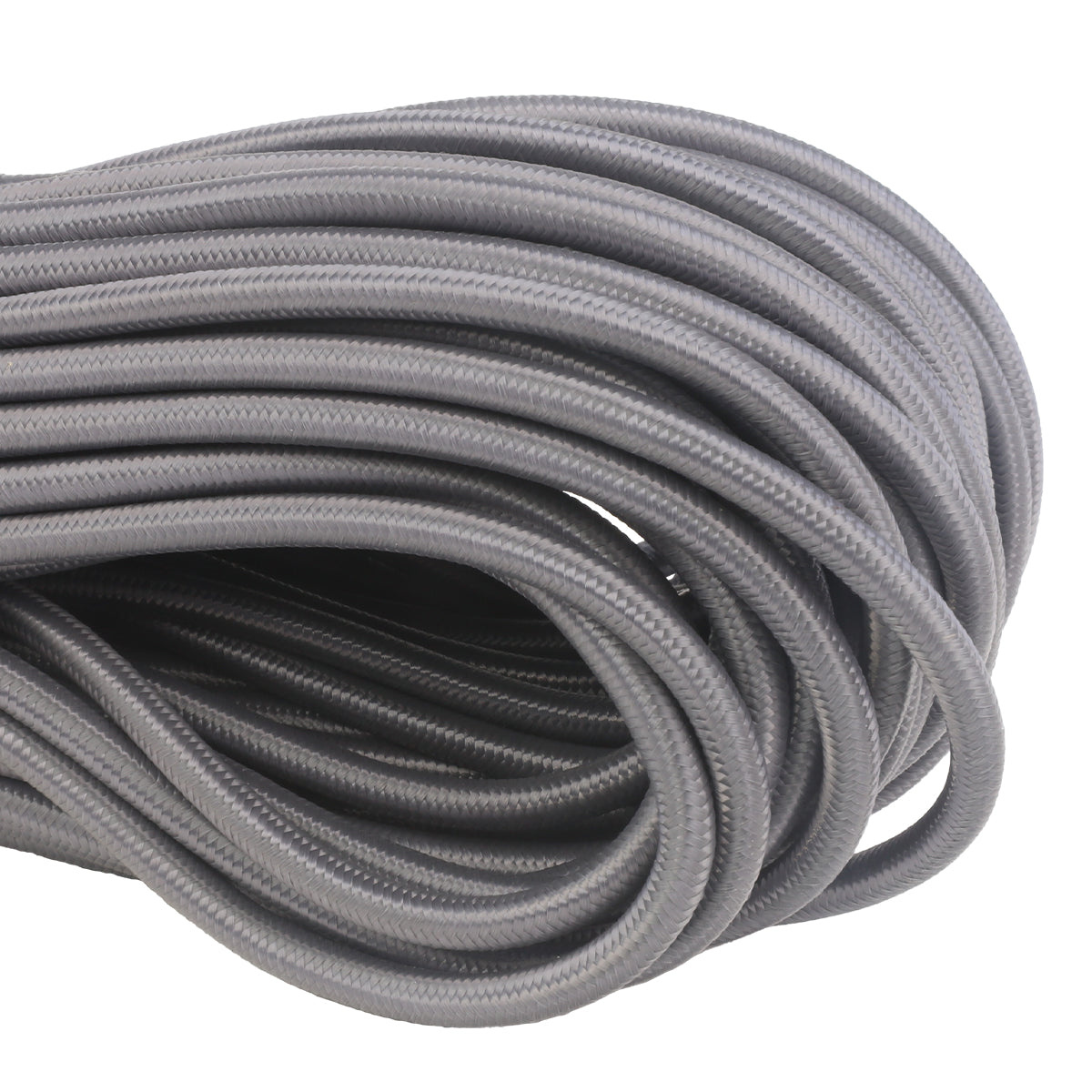 1 4 Bungee Cord Grey 100ft Closeup