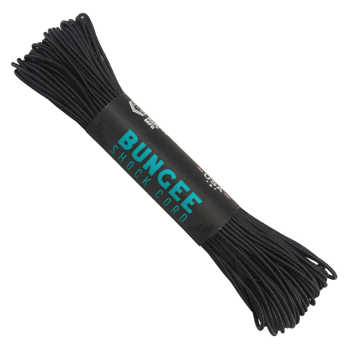 3 32 bungee shock cord black