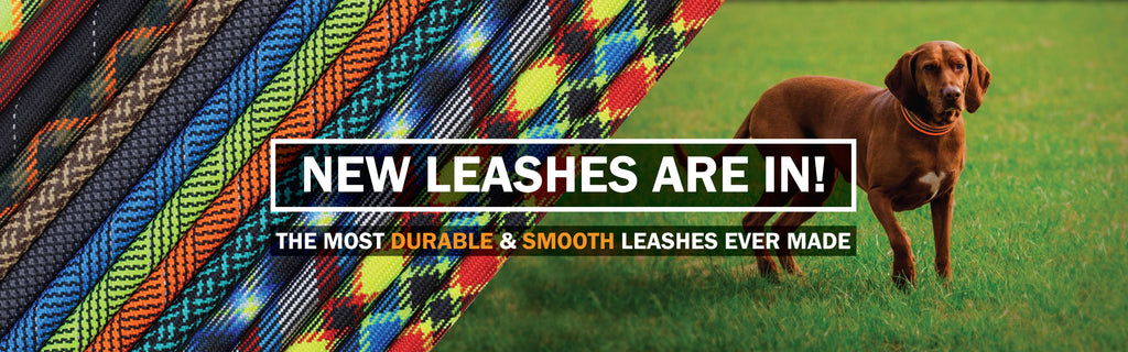 New Leashes are in control leashes with reflective and non reflective soft leashes for all your needs