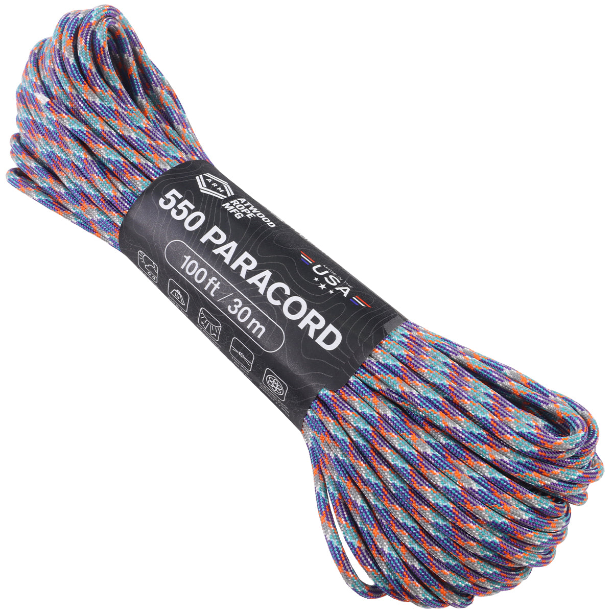 550 Paracord - Blue Crab – Atwood Rope MFG