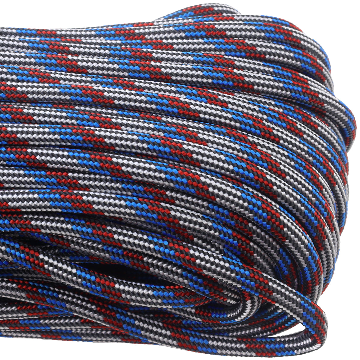 550 Paracord Captain America CLoseup