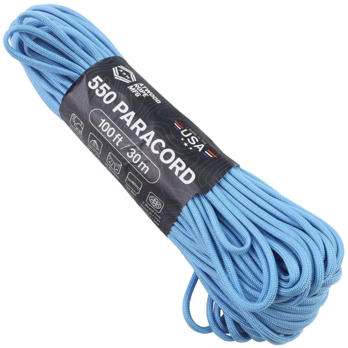 550 Paracord Carolina Blue
