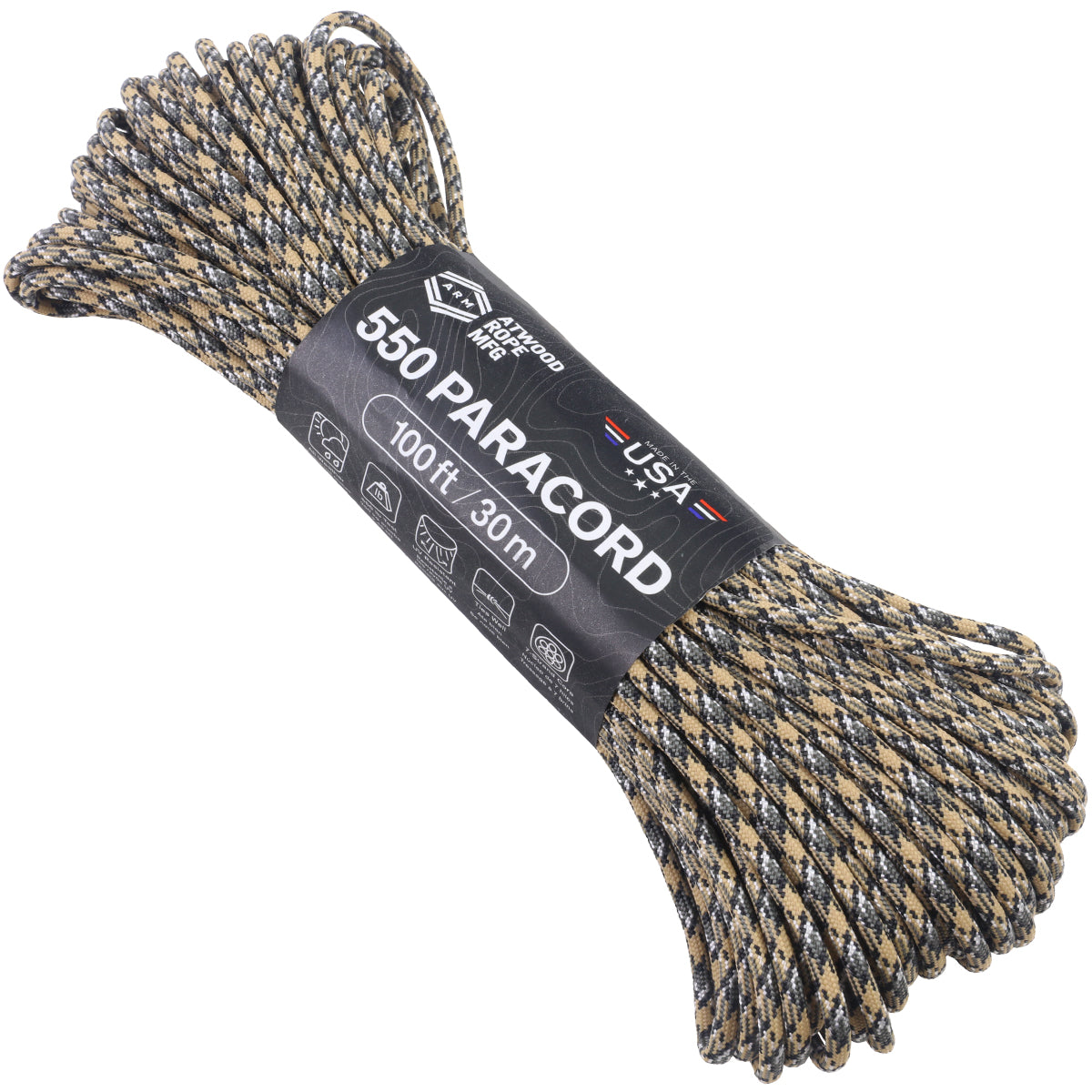 550 Paracord Desert Storm