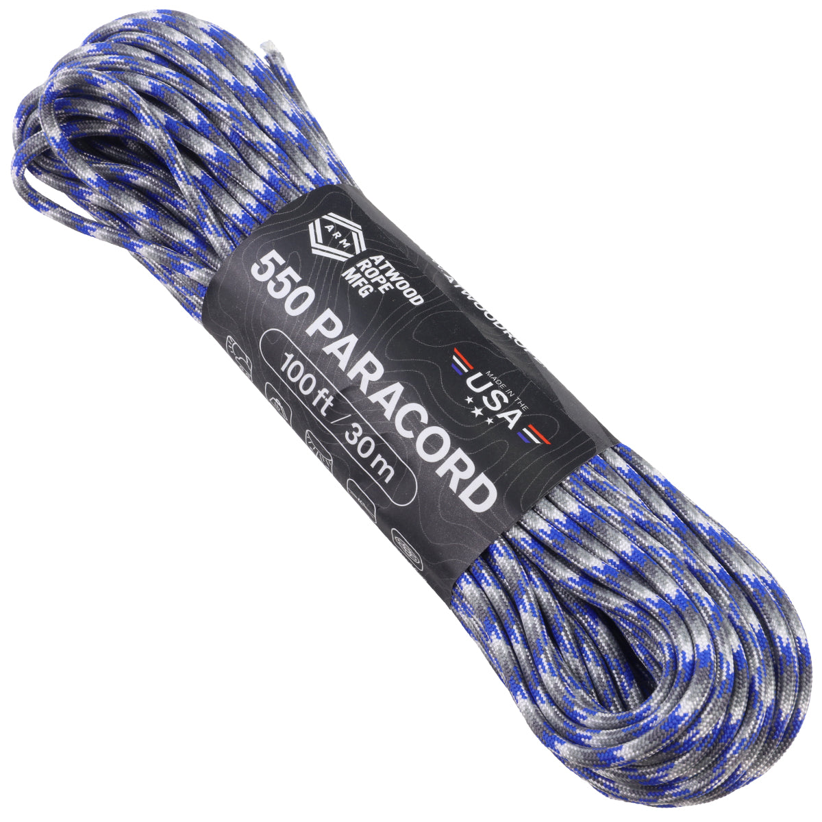 Atwood Rope 550 Paracord, 30 m / 100 ft 