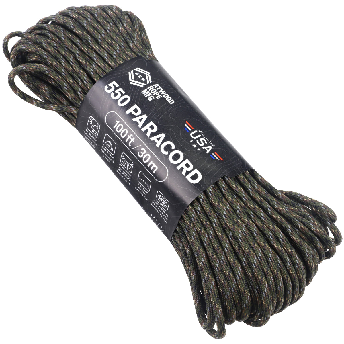 550 Paracord - Digital Woodland Camo – Atwood Rope MFG