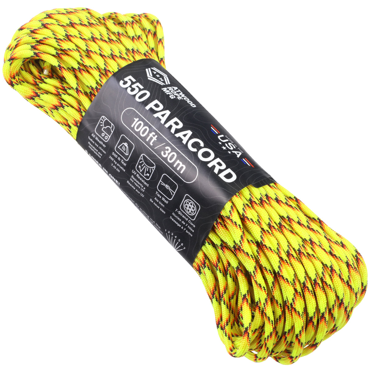 550 Paracord explode