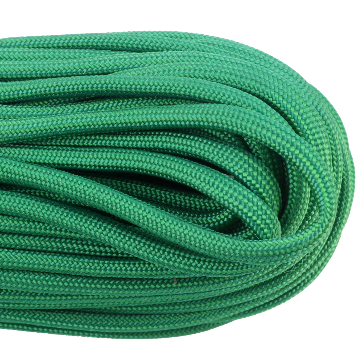 550 Paracord Green Closeup