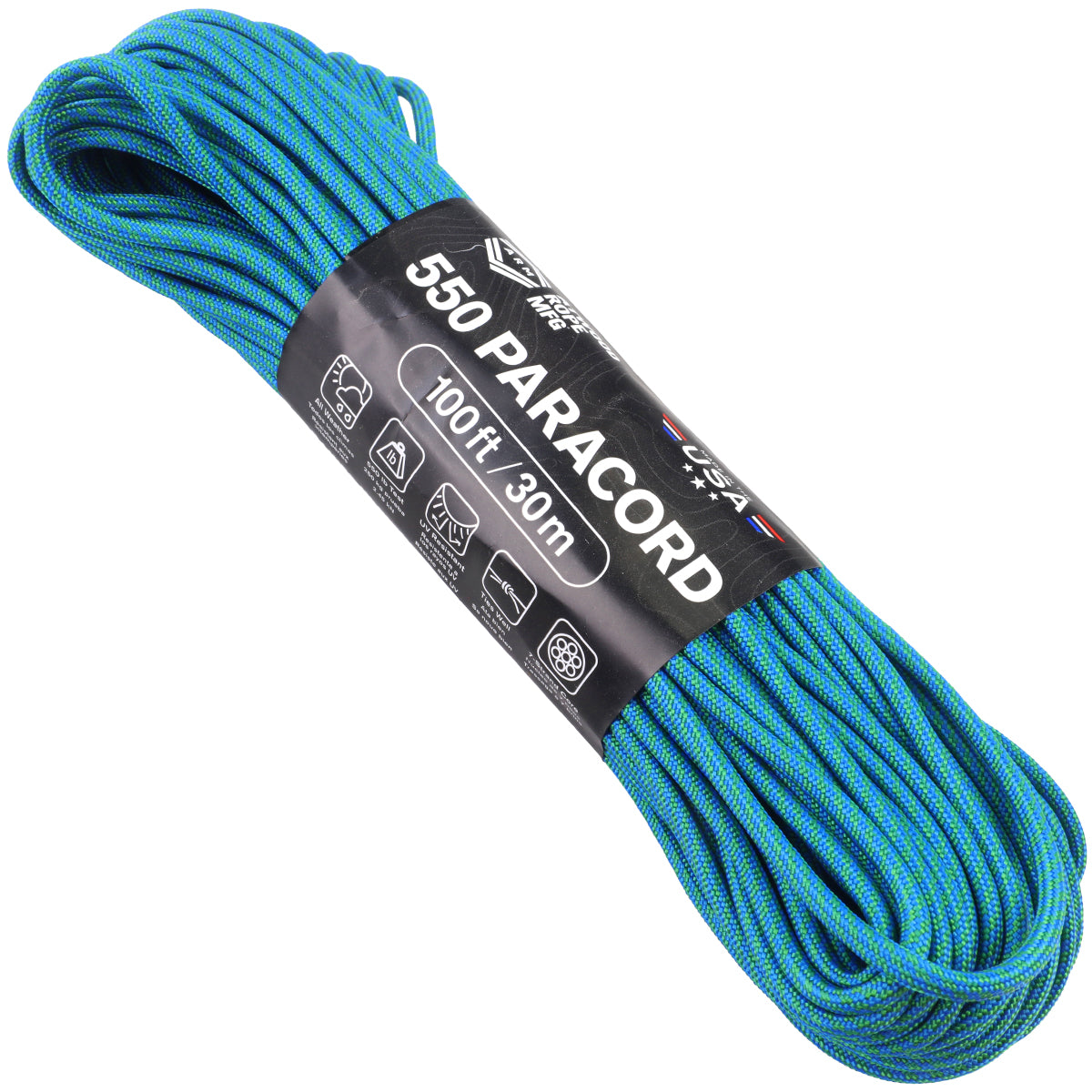 550 Green & Blue Spirals