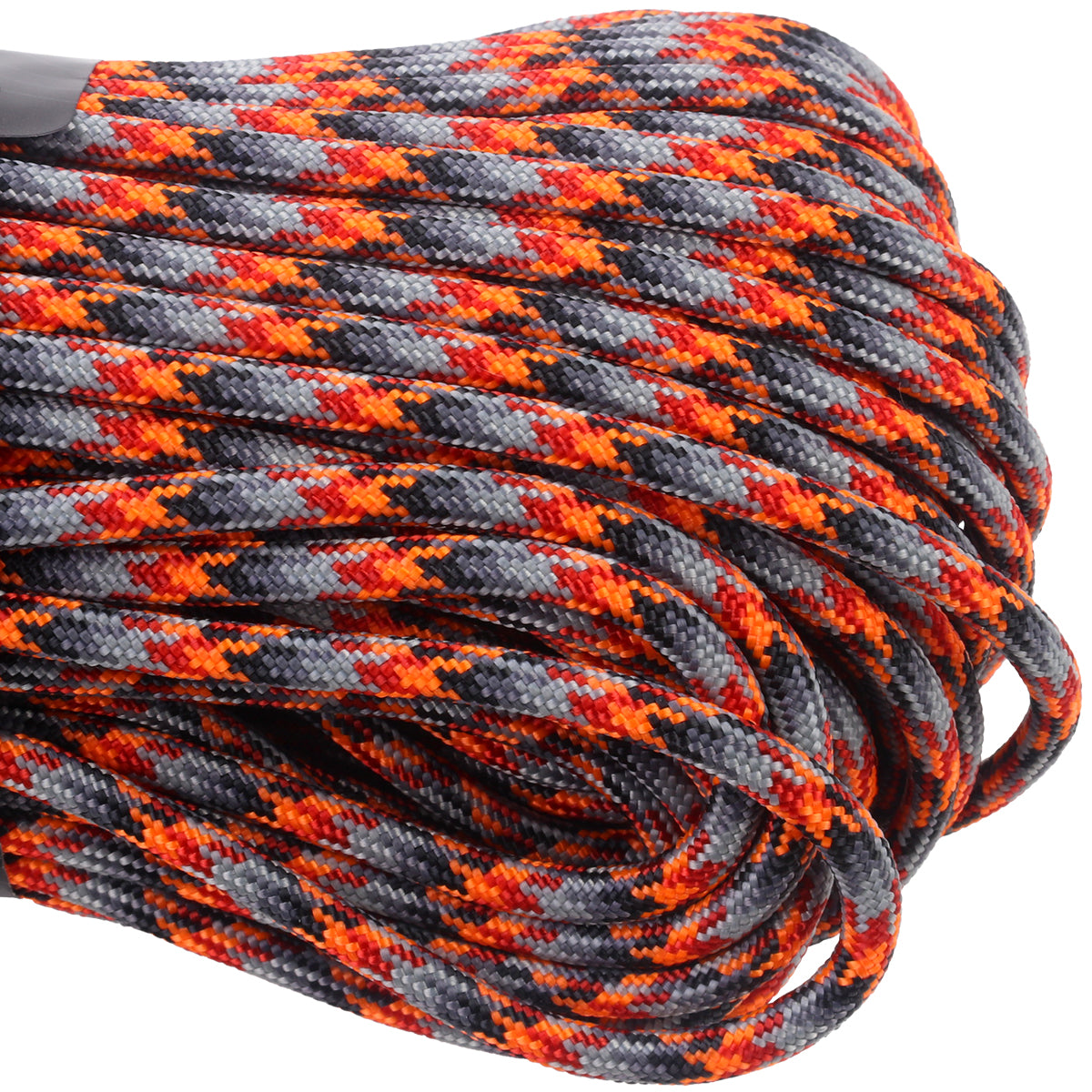 550 Paracord Lava Closeup