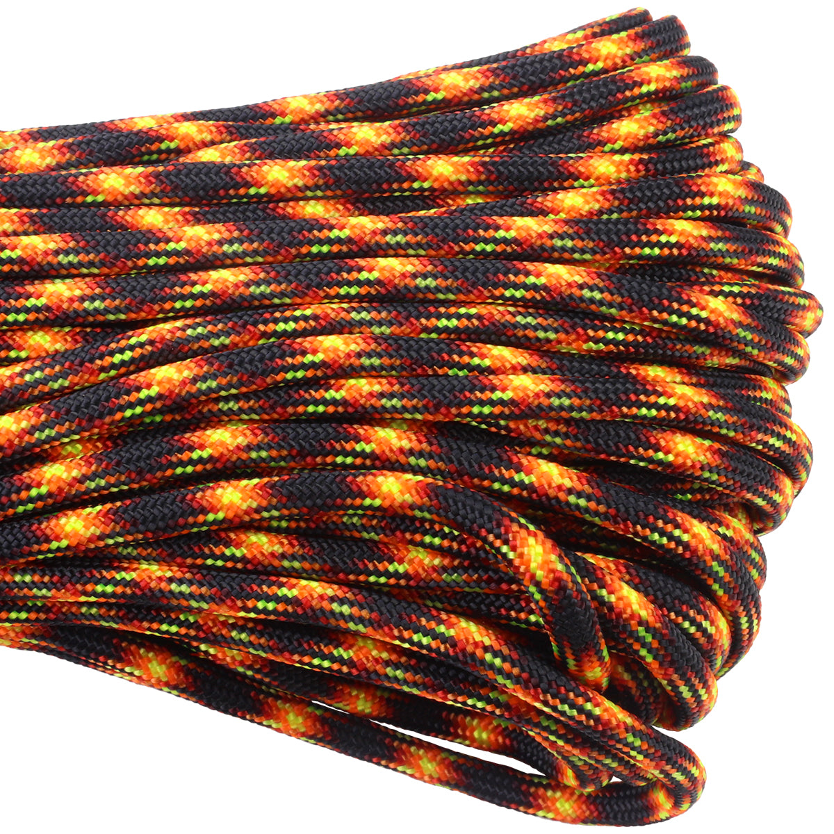 550 Paracord Lava Flow Closeup