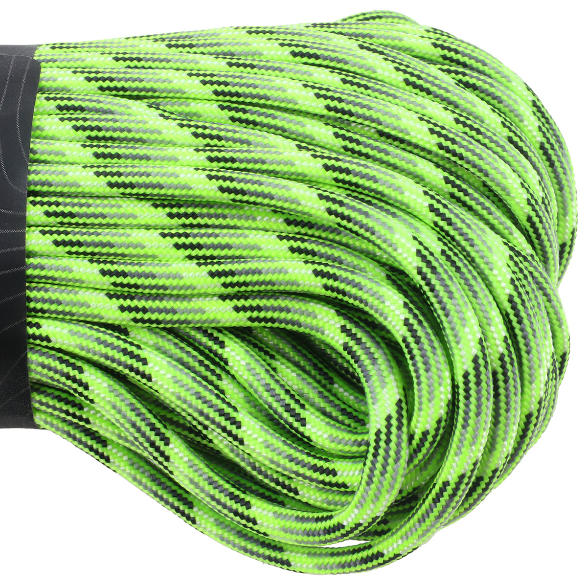 550 Paracord Radioactive Closeup