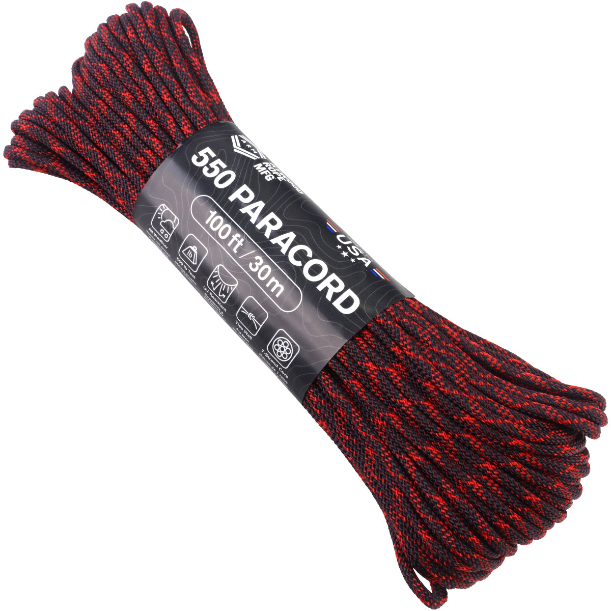 550 Paracord - Red