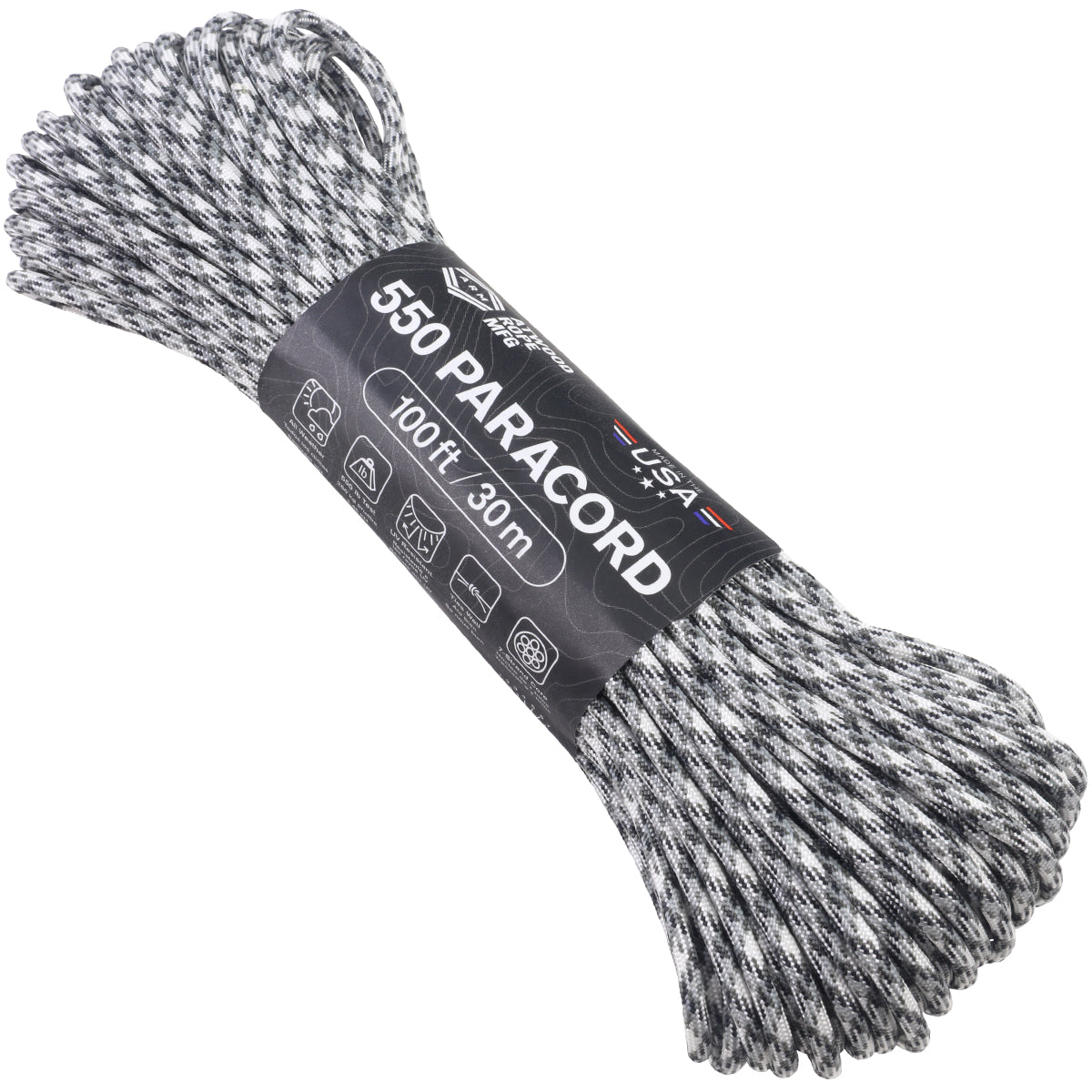 550 Paracord Snow Camo
