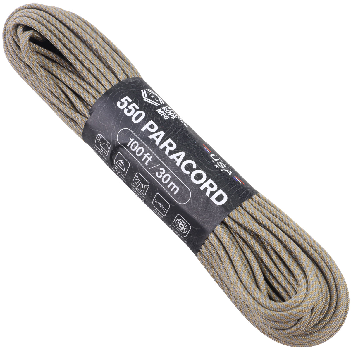 550 Tan & Grey Spirals