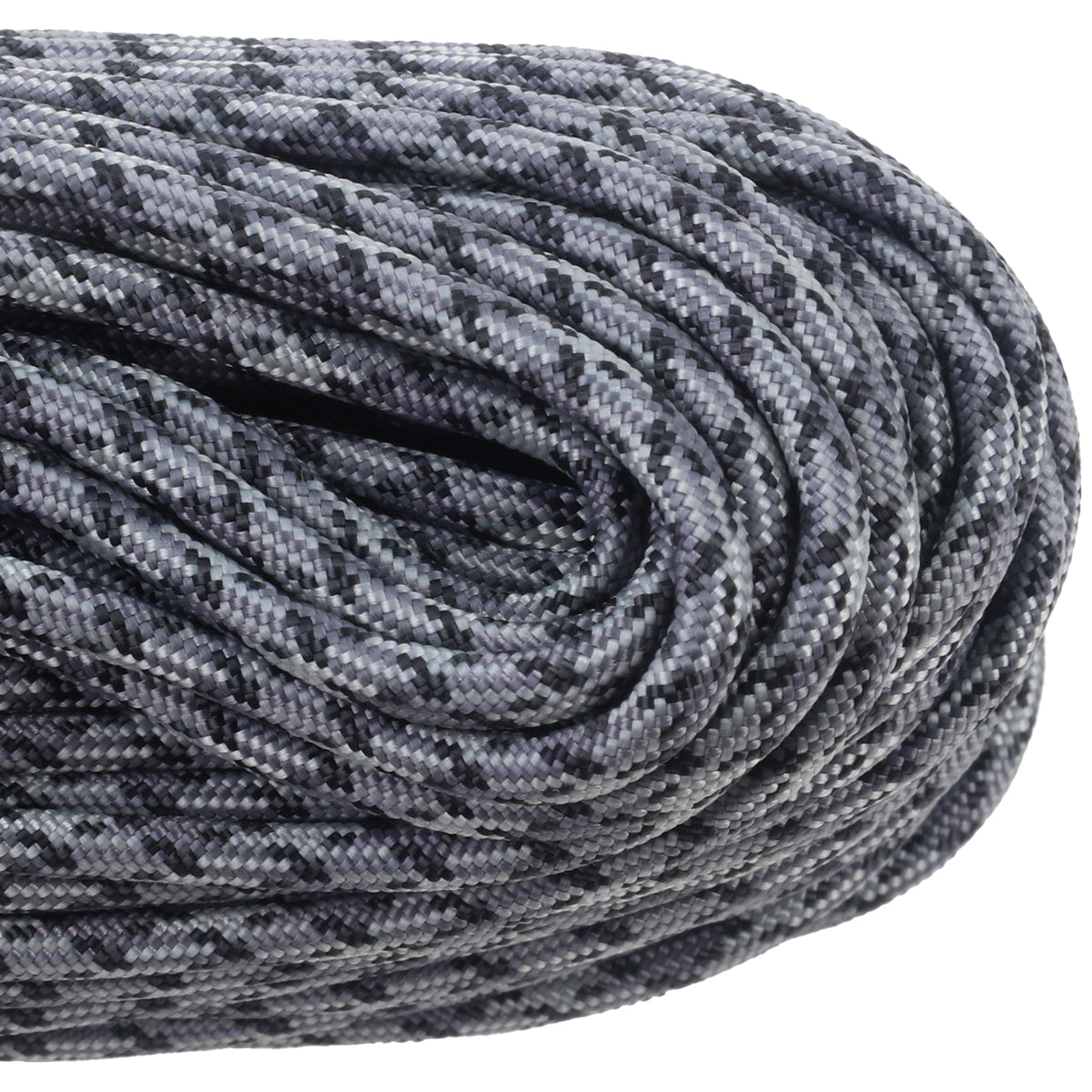 550 Paracord Titanium Closeup