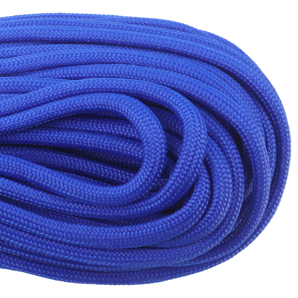 550 Paracord Ultramarine Blue Closeup