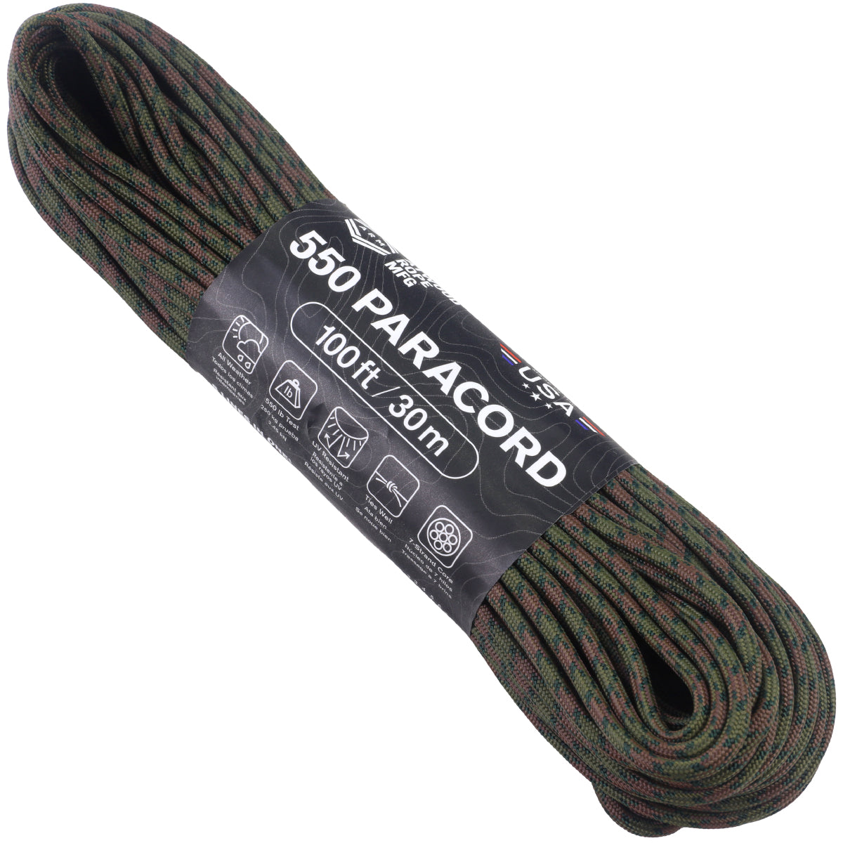 550 Paracord Wet Land