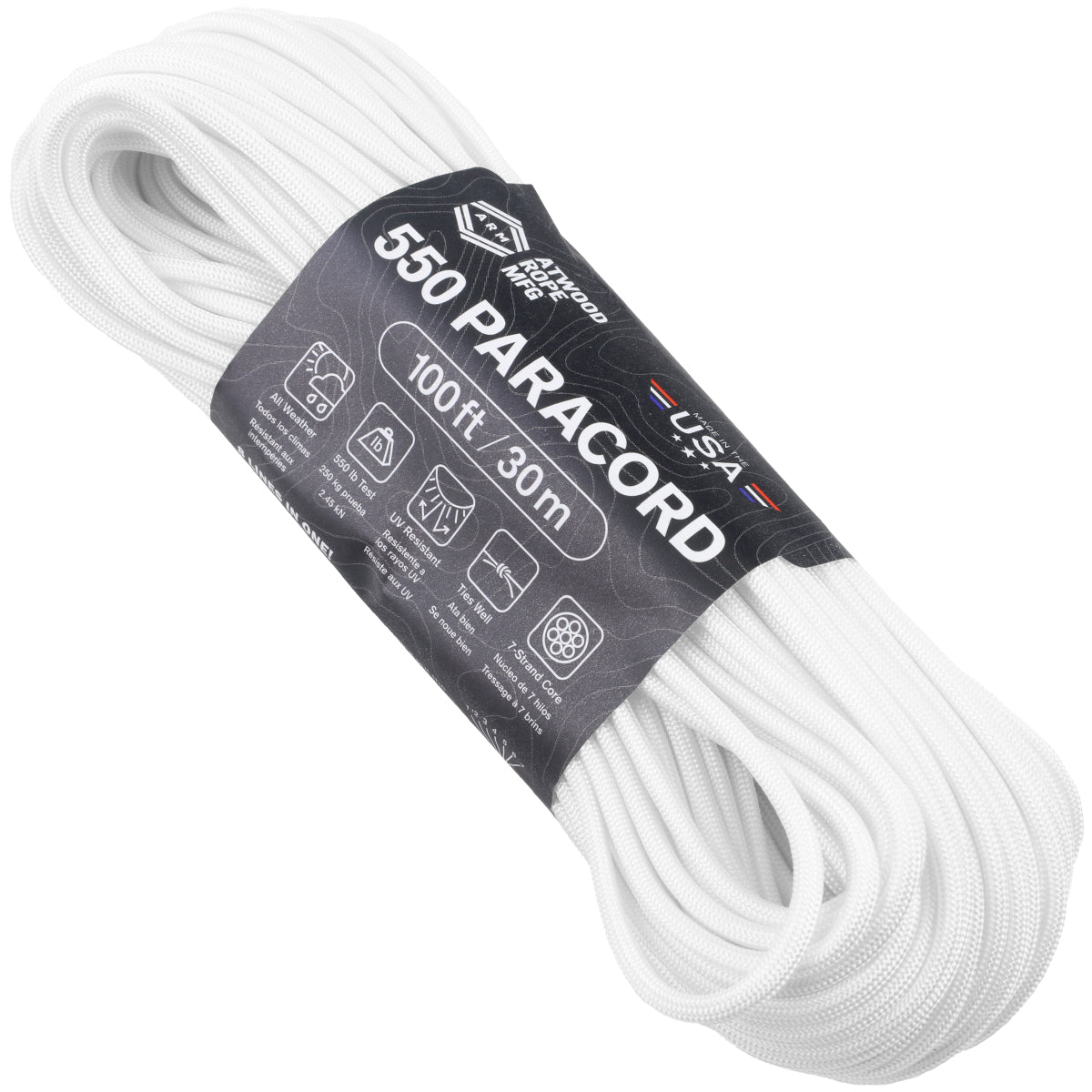 550 Paracord - Stained Paracord – Atwood Rope MFG