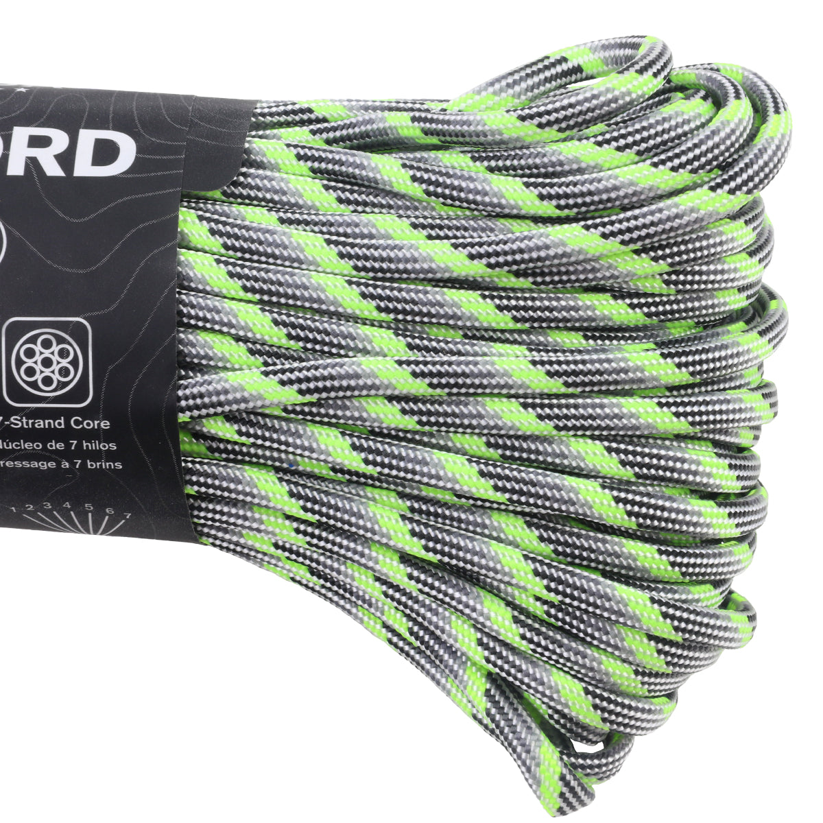 550 Paracord Zero G Closeup