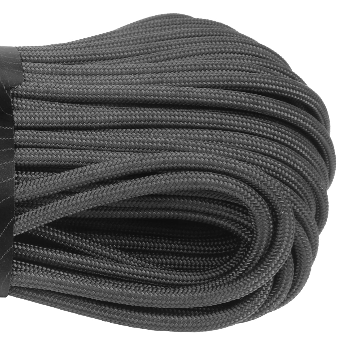 550 Paracord Charcoal Closeup