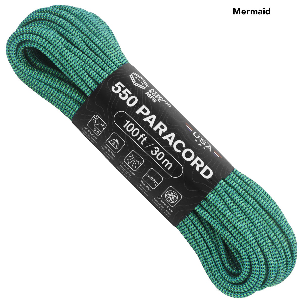 550 Mermaid Color Changing Paracord