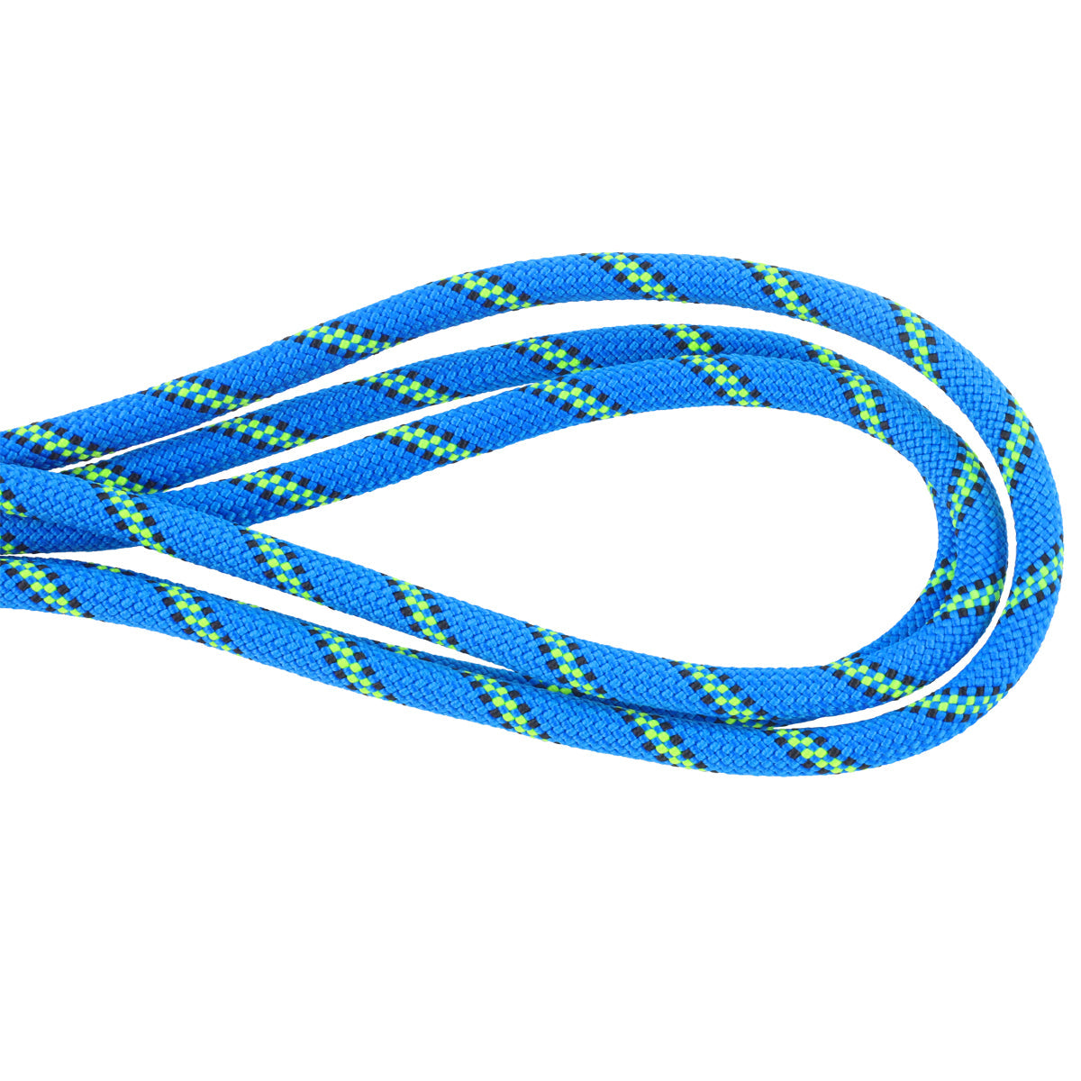 7 16 Blue w Black and Neon Green Tracer Close