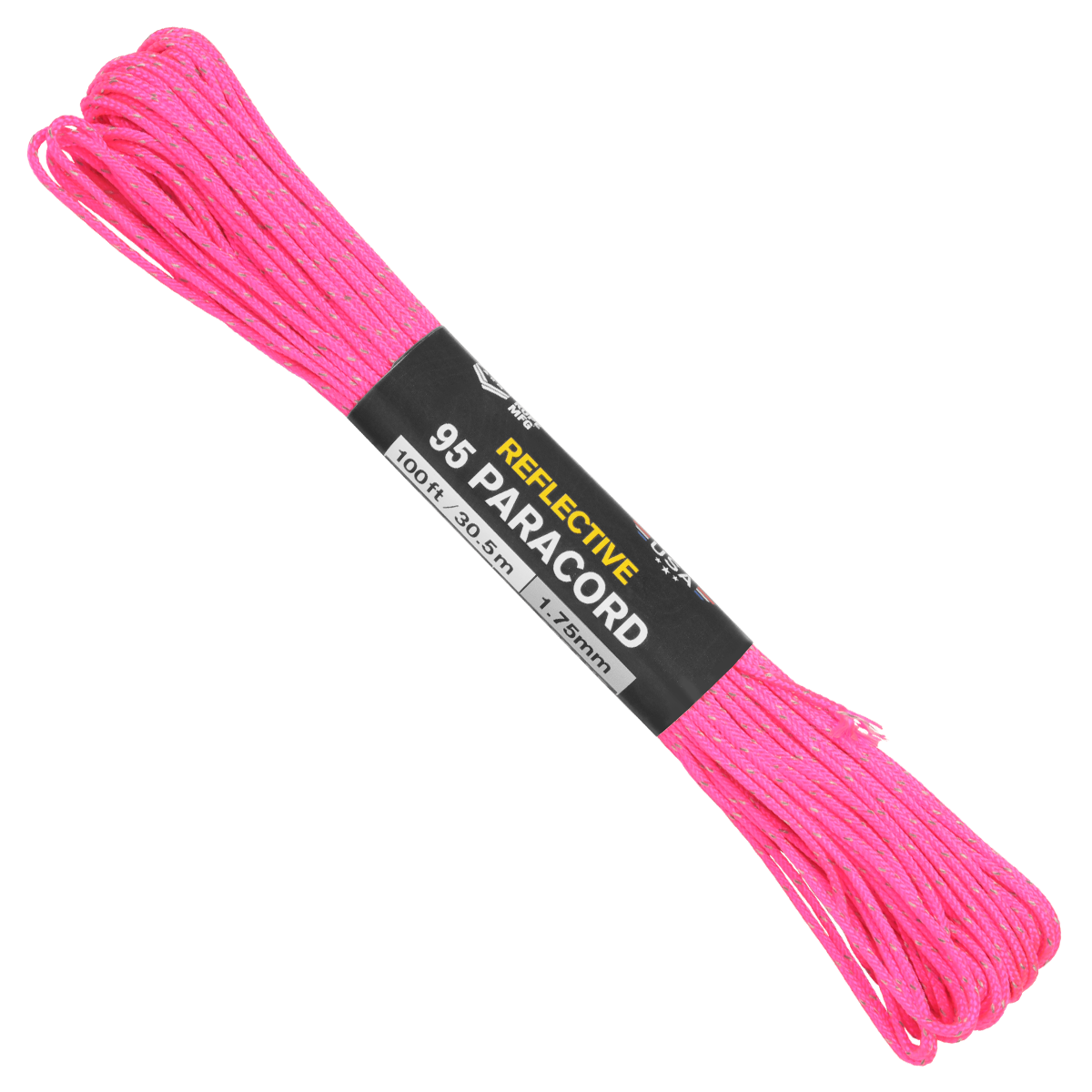 95 Hot Pink Reflective Web Ready