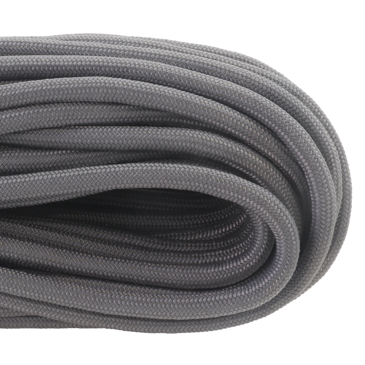 9 32 Polyester Grey Paracord Closeup