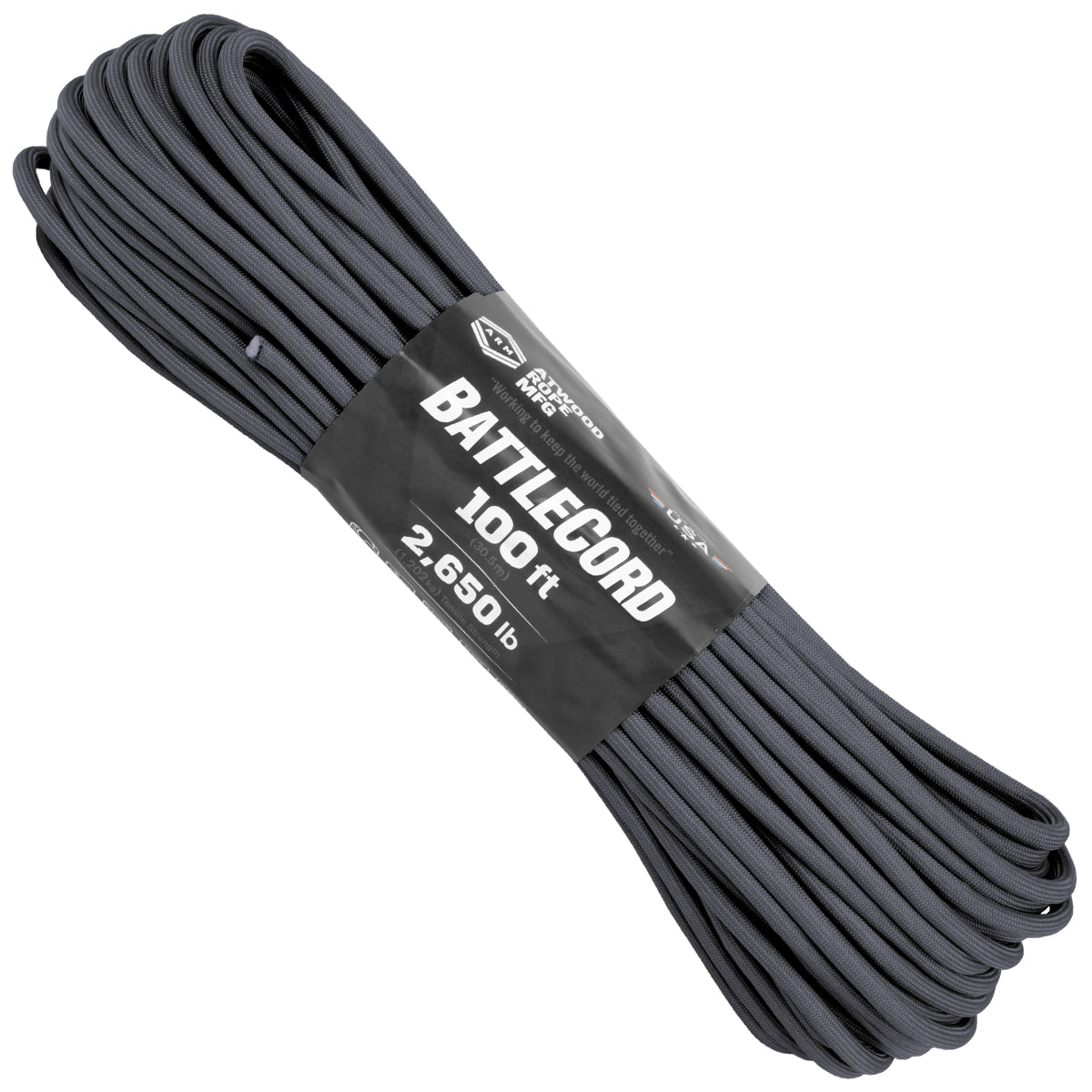 Battlecord Graphite 100ft Web Ready