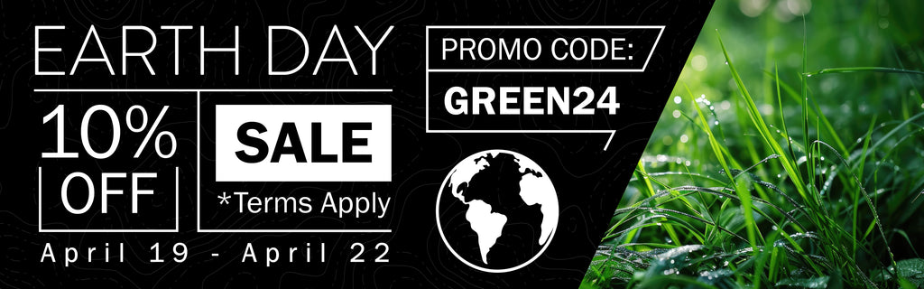 Earth Day use code green24 for 10 percent off your order for anything that isn't on sale