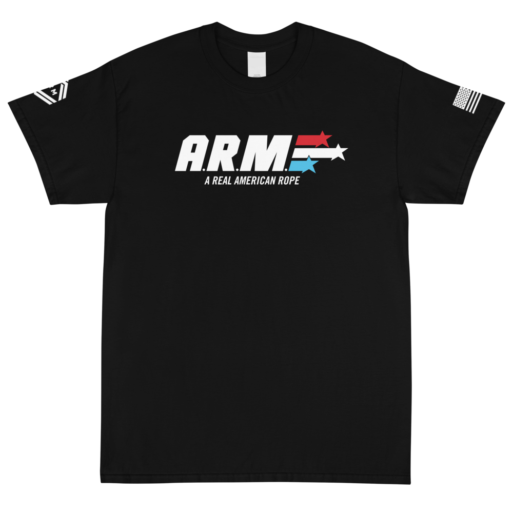 ARM GI Black T-Shirt Front