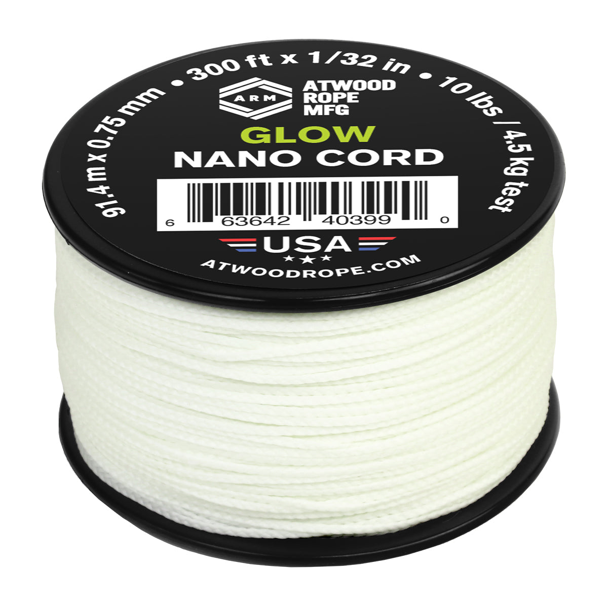 Glow in the Dark Nano Cord Web Ready