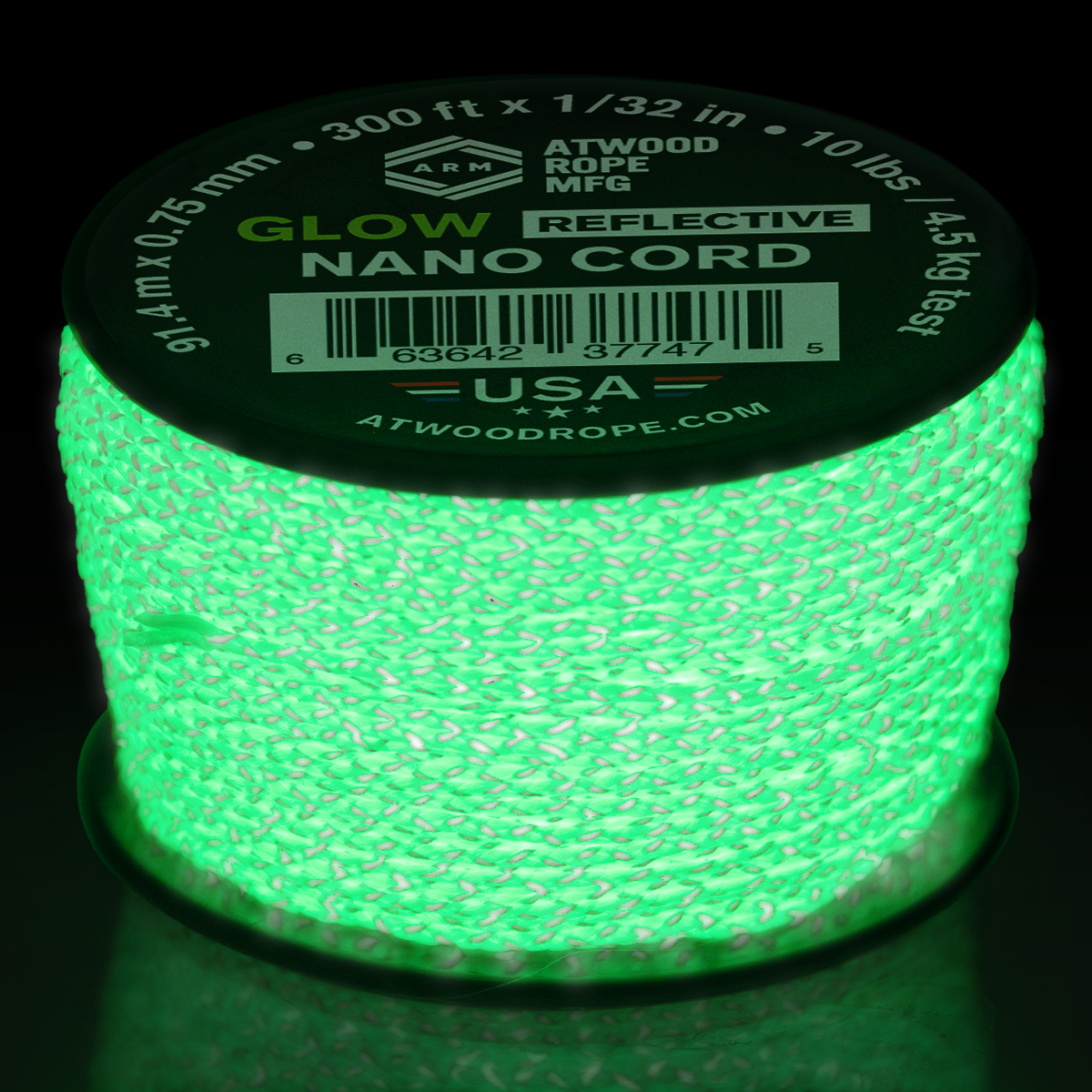 Nano Glow Reflective Split image glowing