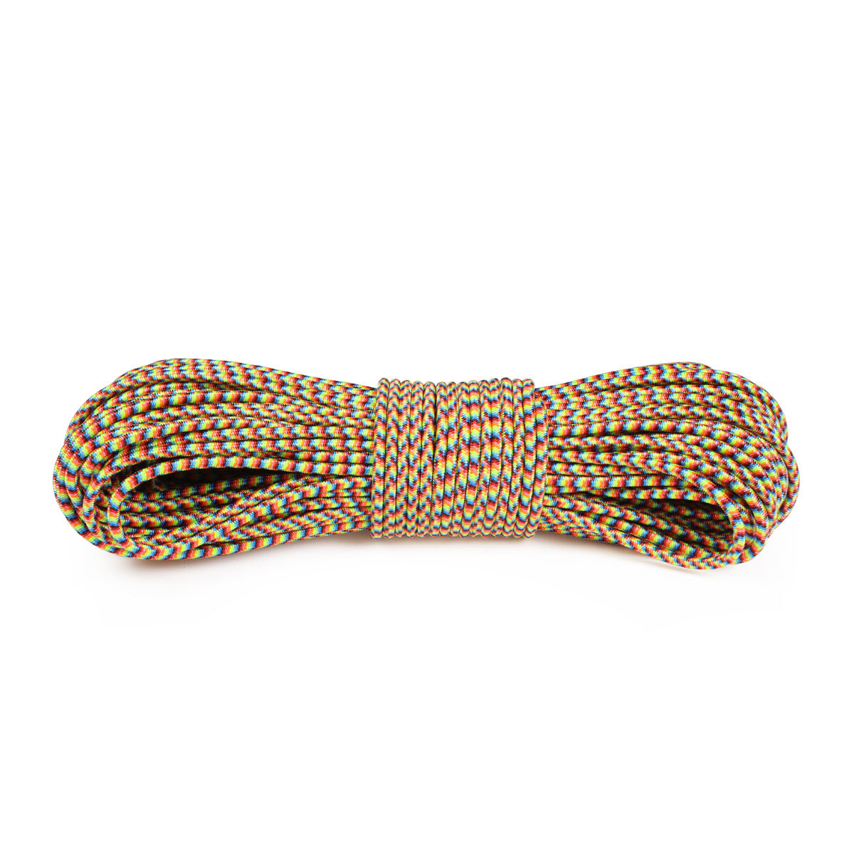 5 32 bungee shock cord rainbow stripes