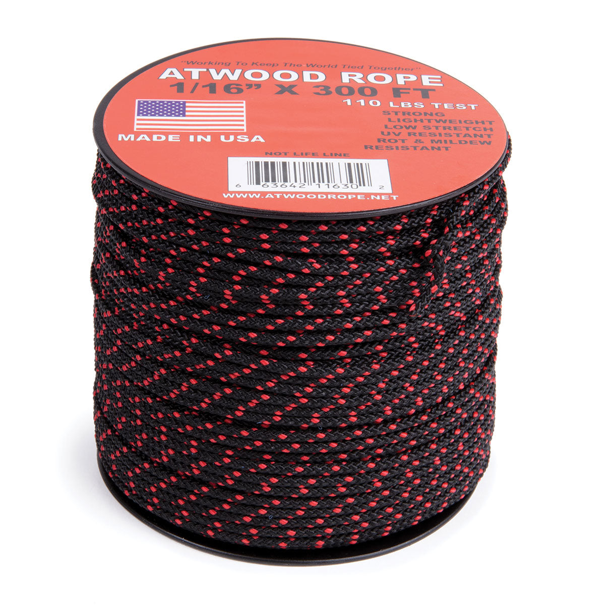 1/16 - Black – Atwood Rope MFG