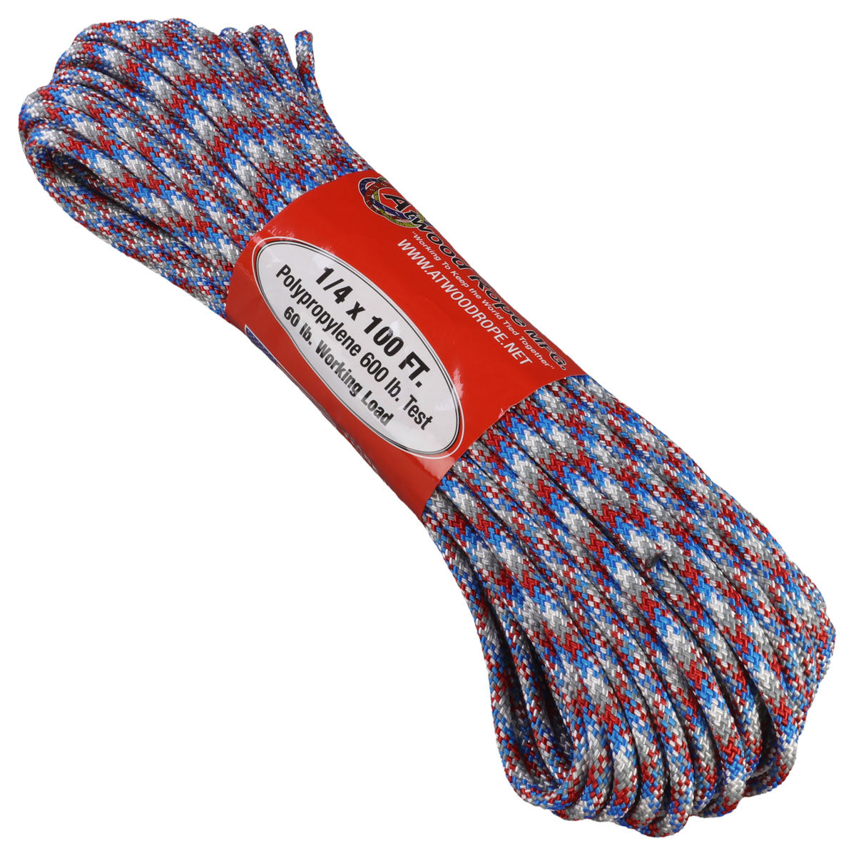 Atwood Rope MFG 1/4 in 100 ft Polypropylene Rope