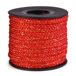 5 16 xl plush elastic 40 ft spool red glitter