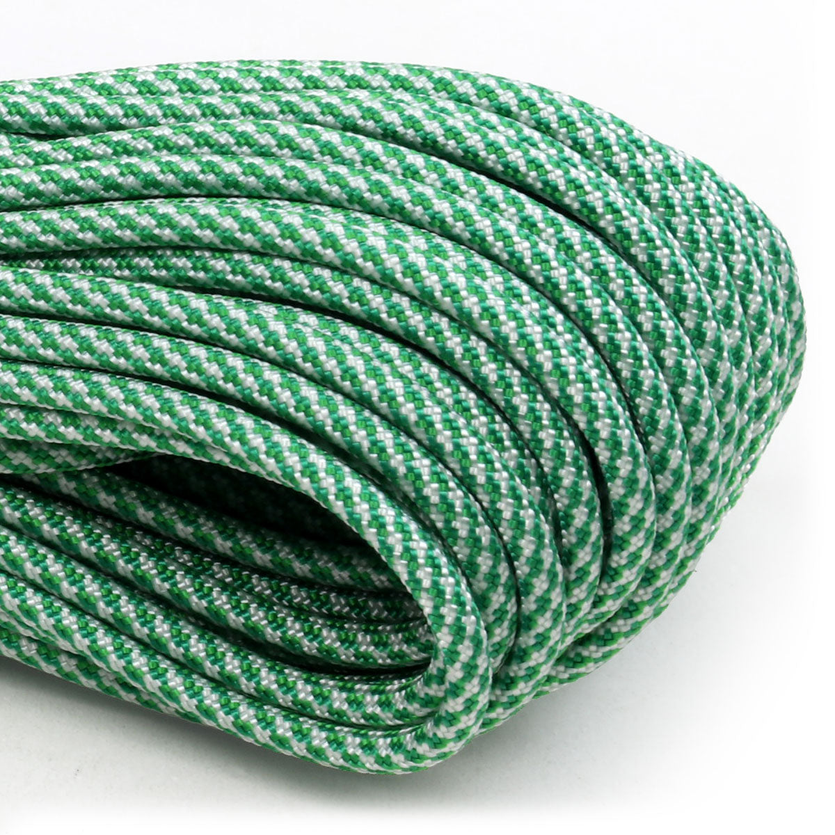 550 Green & White Spirals Closeup