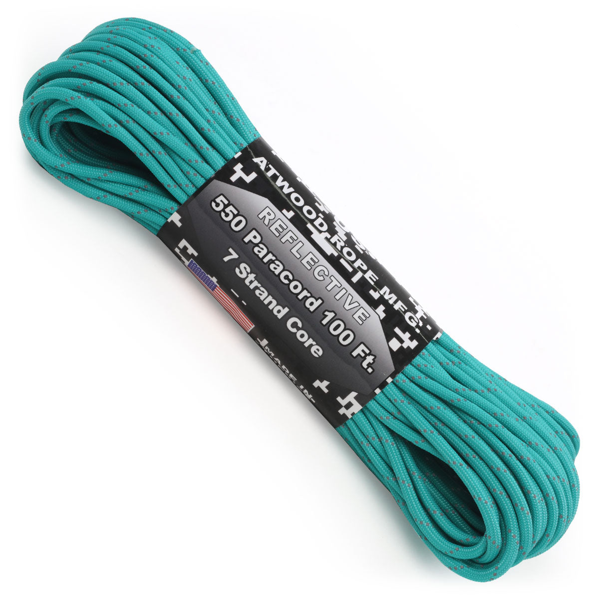 550 Paracord Reflective - Teal
