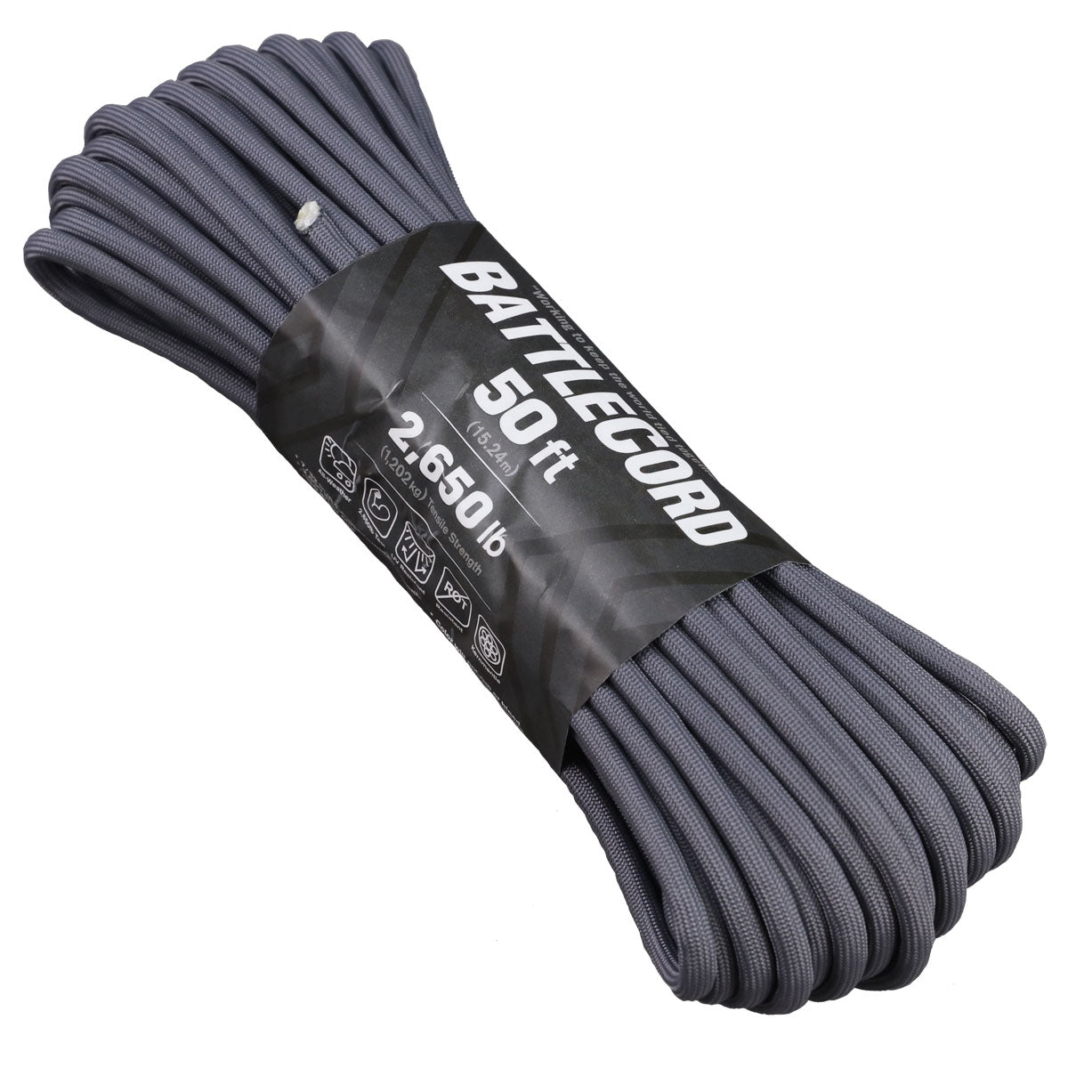 Atwood Rope MFG 5.6MM BattleCord - 2650lb Tensile Strength (OD, 50)