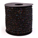 5 16 xl plush elastic 75 ft spool multicolor glitter