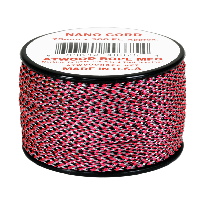 .75mm x 300ft nano cord pink camo