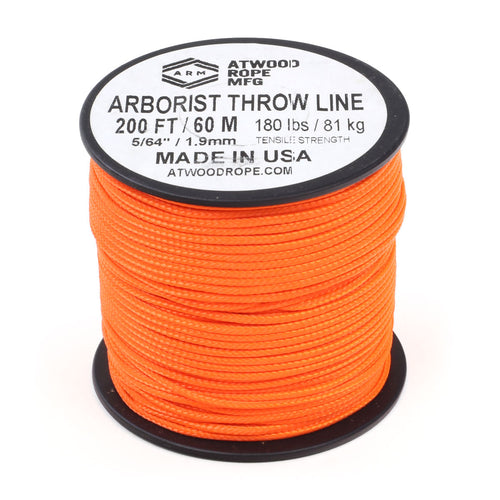 arborist throw line neon orange 1