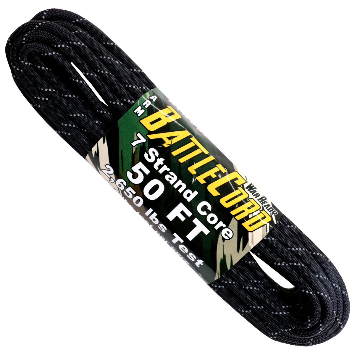 5.6mm Battle Cord Reflective - Black – Atwood Rope MFG