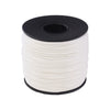 White braided fishing line with superior strength and utility